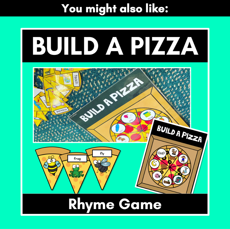 Syllables Game | Build A Pizza