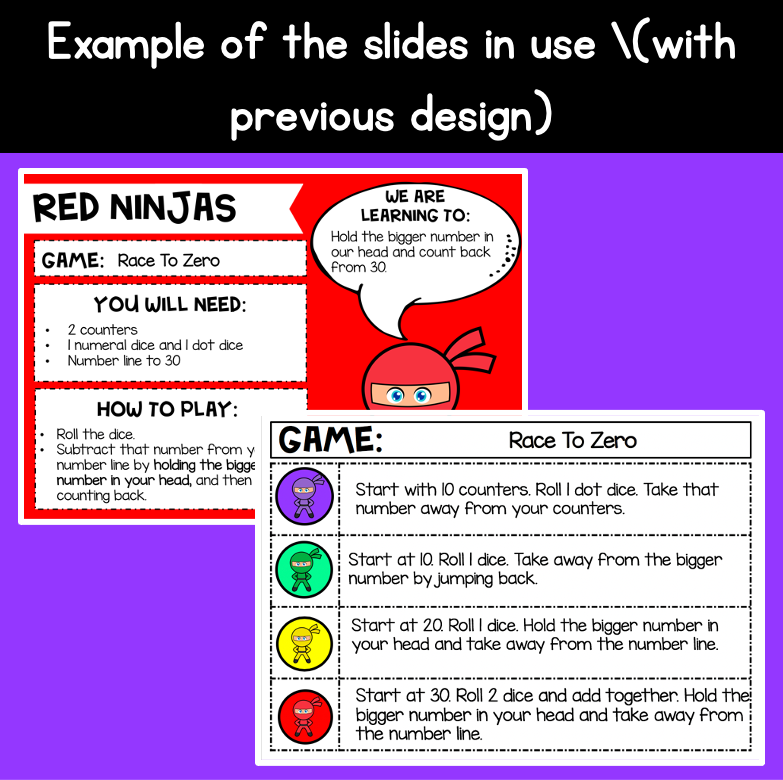 Ninja Maths Powerpoints | Editable