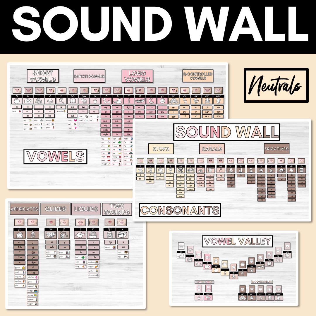 Sound Wall with Mouth Articulations NEUTRAL