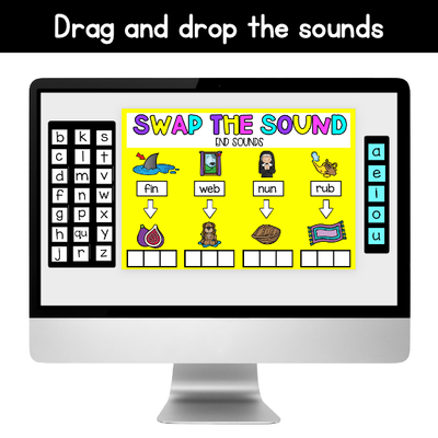 CVC DIGITAL ACTIVITY | Swap the Sound PowerPoint
