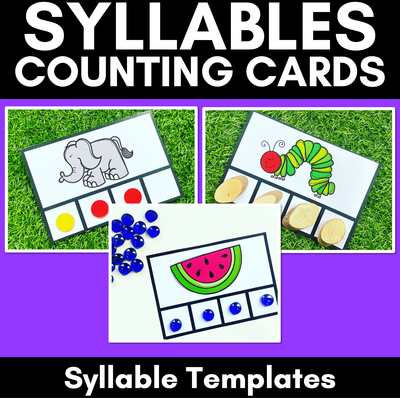 Syllable Box Task Cards
