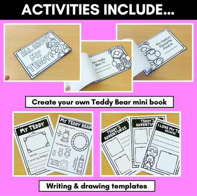 Teddy Bear's Picnic Pack - Worksheets, Activities & Printables