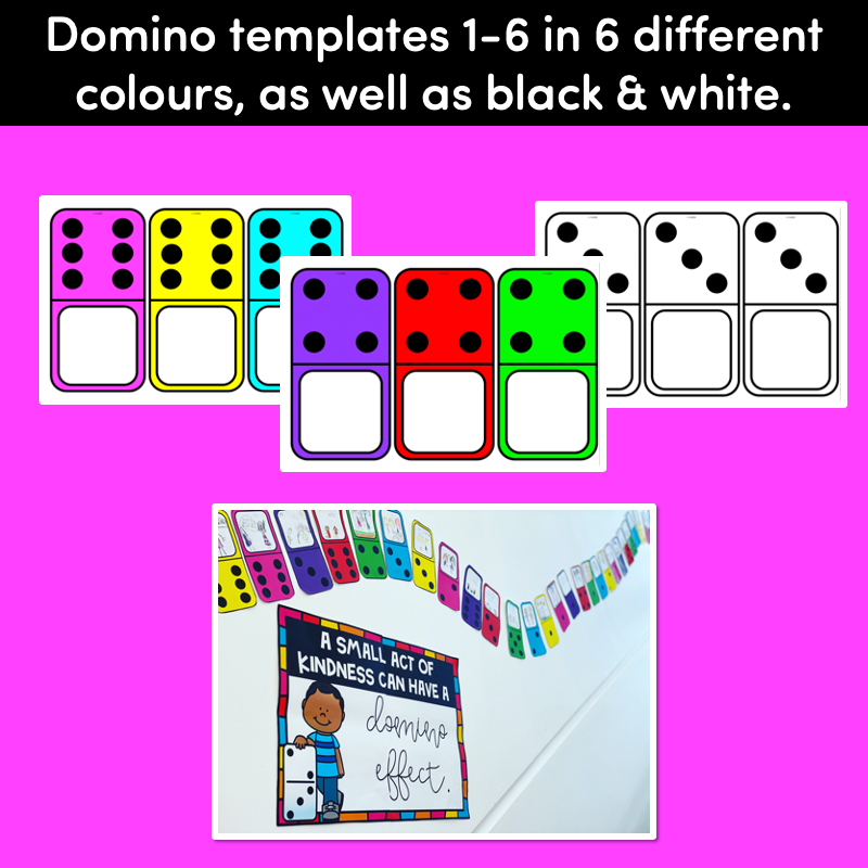 Kindness Dominoes - Kindness Activities for the Classroom