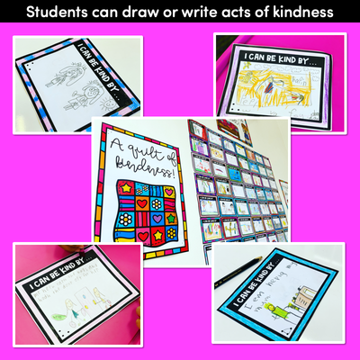 Kindness Quilt - Kindness Activities for the Classroom