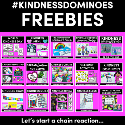 Kindness is a Muscle Headings & Activity - Kindness Activities for the Classroom